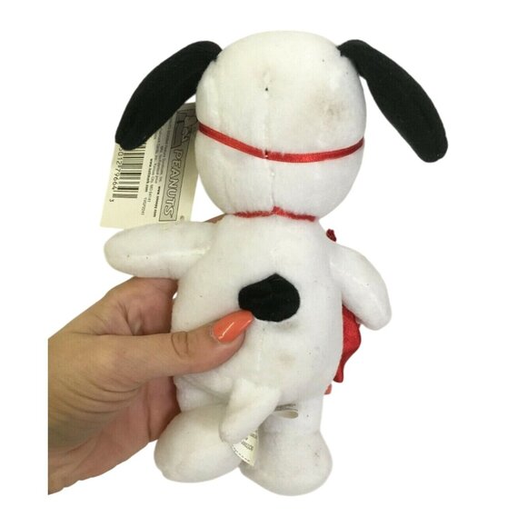 HEART STEALER! Snoopy Plush w/ mask & Bag w/tags Sunglasses Hallmark - Picture 3 of 7